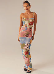 Wanderlust Maxi Dress - Fantasy Muse - Peppermayo US
